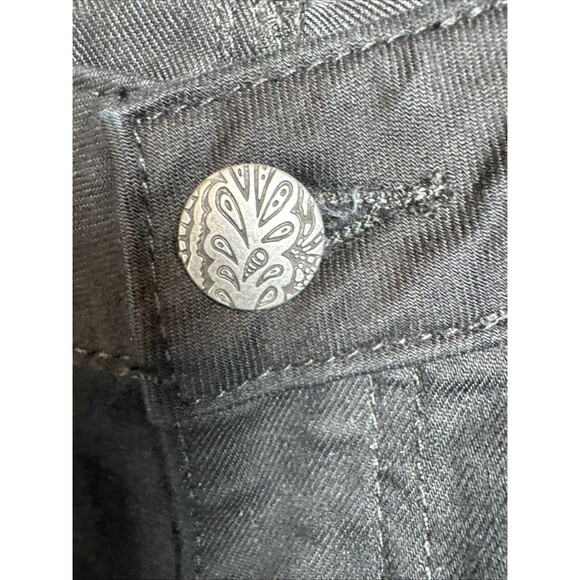 prAna Jeans Womens Size 8 /29 Slim Fit Black Gray Short Inseam Ladies - Picture 3 of 9